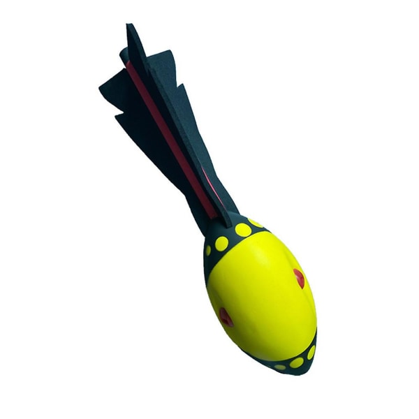 Klassisk fotball plystrende lyd flyoptimalisert hale rakett skumball moro trykkball gaver Yellow