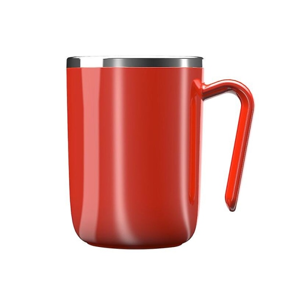 Magnetic Force Automatisk Självomrörande Kaffe Mjölkblandare Temperaturkontroll Blender Mugg-röd