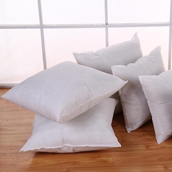 45*45cm Pude 45*45cm Standard Pude Polstring Hvit Lin Lær