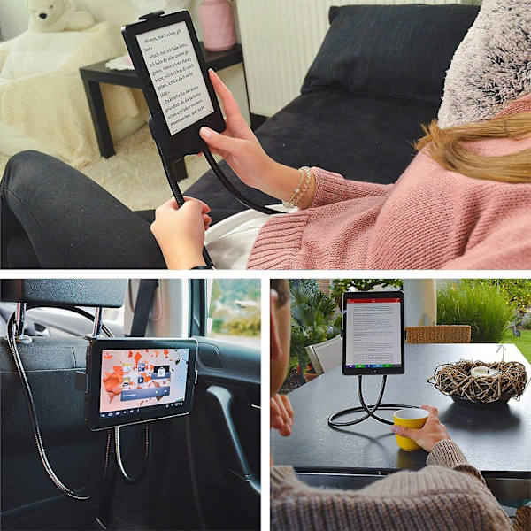YSDSY Flexibel Mobilhållare Universellt Stativ & Multifunktionell Säng Mobilhållare Nacke