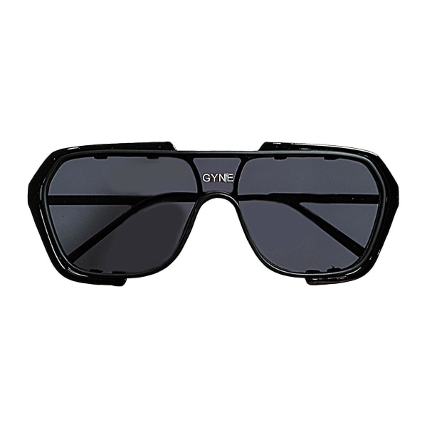 Uv-skyddssolglasögon Clear Vision Trendiga All Match Damglasögon Black