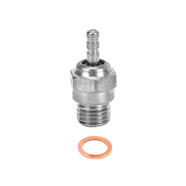 6 st glödstift N4 Hot Spark Nitro-motordelar ersätter Os 8 för 1/8 1/10 Rc bil lastbil As Shown