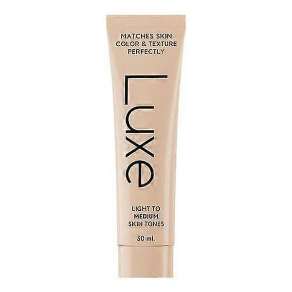 Luxury Research farveskiftende foundation make-up matcher perfekt hudfarve og tekstur 30ml (farve medium) Medium