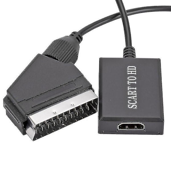 Hdmi til Scart-kabel Hdmi til Scart-adapter Hdmi til Scart-konverter Videoadapter2022