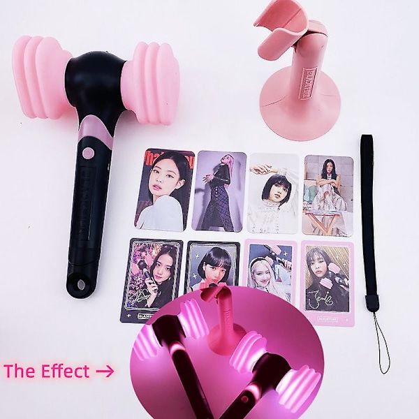 Kpop Bp Lightstick Ver.2 Med Bluetooth Korea Light Stick Lampe Konsertlampe Hiphop Fest Flash Fluorescerende Leker Fans Kolleksjon No  Bluetooth