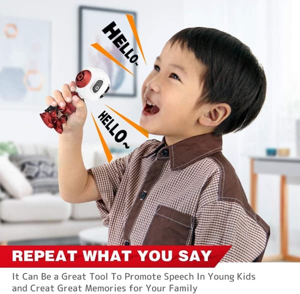 Robots for Kids Rechargeable Talking Robot Interactive Toy R,ZQKLA