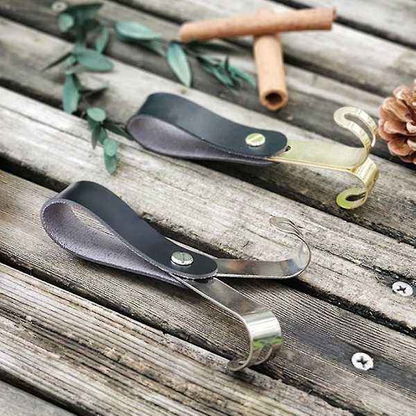 Metall Camping Krokar Utomhus Heavy Duty Hanger Dubbel Huvud Tält Rep Tillbehör, Camping Hanger 3 st Flerfärgad
