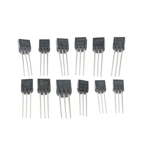 840 stk. TO-92 Diode Transistor Sett 24 Spesifikasjoner Transistor Kit