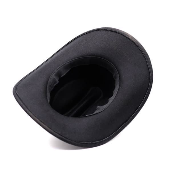 Cowboyhat med bred skygge