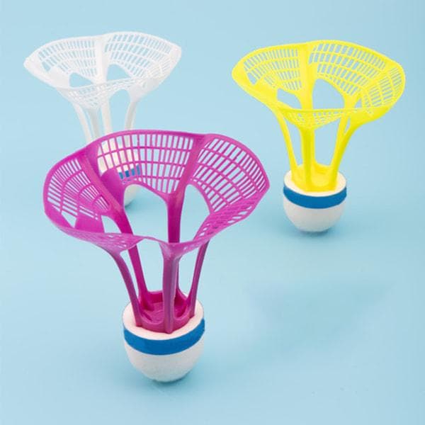 st plastbolde til badminton indendørs og udendørs Rød