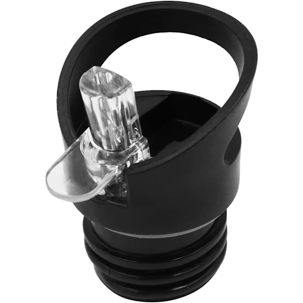 2 st breda sugrör med lock med 4 sugrör 2 sugrörsborstar för Hydro Flask vattenflaskor