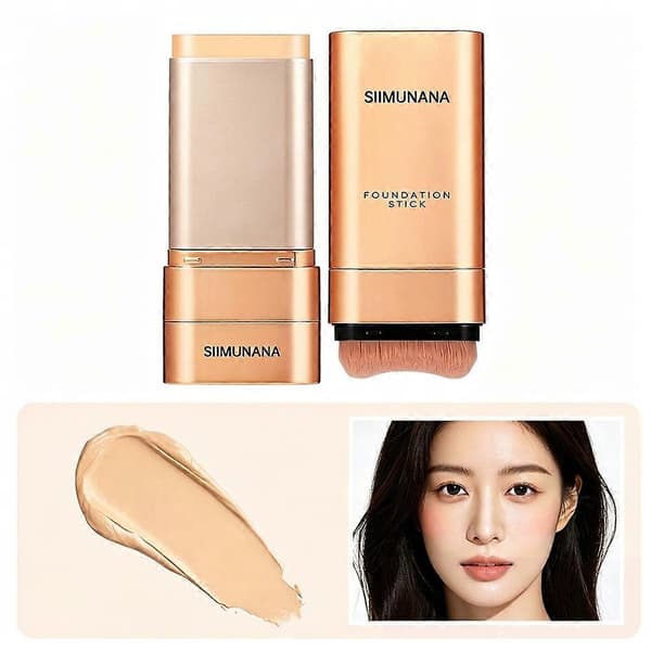Foundation Stick Full Coverage Concealer Långvarig Vattentät Kontur NATURAL BEIGE 1pcs