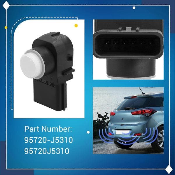 95720-J5310 95720J5310 Bil Baksensor Parkeringssensor til Parktronic Hvid