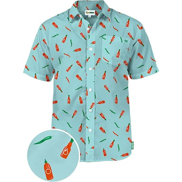 Hawaiiskjorter til mænd, afslappede