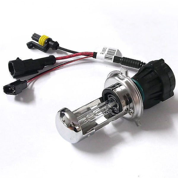 2x Glödlampa Auto Hid Bi-xenon Stråle Hi / Low Glödlampa H4 (55w, 6000k)
