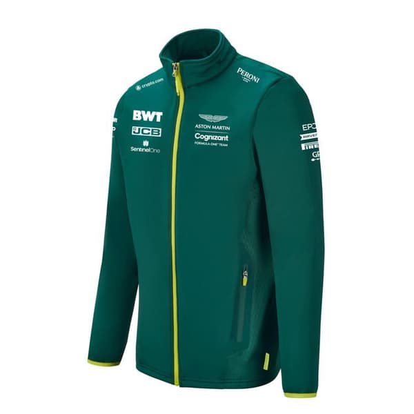 Ny Aston Martin F1 racingklänning långärmad jacka vindjacka höst och vinter-FA3- L