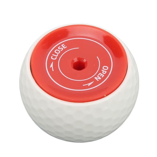 Wheel-shaped Practice Putting Ball Adjustable Weight Putting Accuracy Training Ball with Instant Feedback