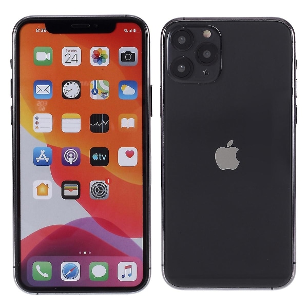 Icke-äkta 1:1 färgad skärm dummy telefon replika modell för iPhone 11 Pro 5,8 tum