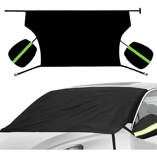 Bilfönster solskydd | Fordonsvindruta Frostskydd Cover Med Pu-beläggning - Avtagbar Allväders Bilfönster Frostskydd För Hem