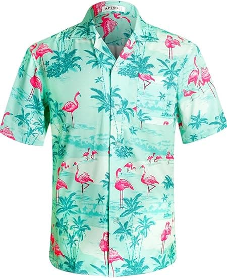 Hawaiisk herreskjorte til sommeren
