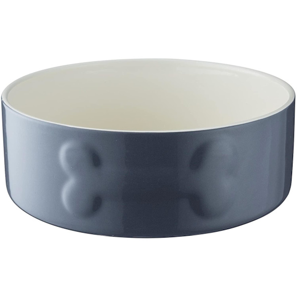 Mason Cash Keramisk Hundskål, 20 cm Grå