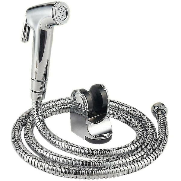 Hånddusjsett i rustfritt stål, håndholdt bidet-dusjsett for baderomsdusjhode