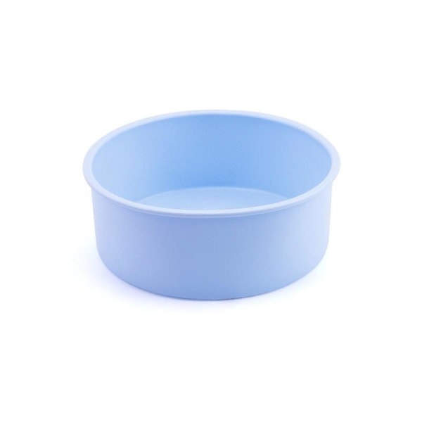 Rund kage silikone cheesecake pande bageforme-blå 10 inch