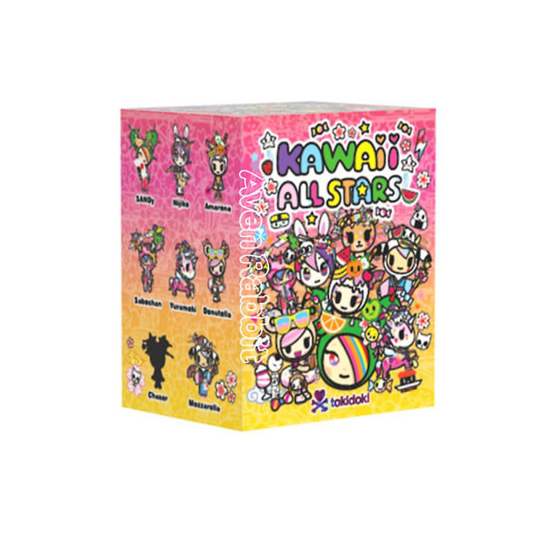 Pop Tokidoki Väska Kawaii All Stars Series Blind Box Guess Bag Caja Ciega Blindväska Leksaker För tjejer Figurer Söt modell Födelsedagspresent 1 Blind Box