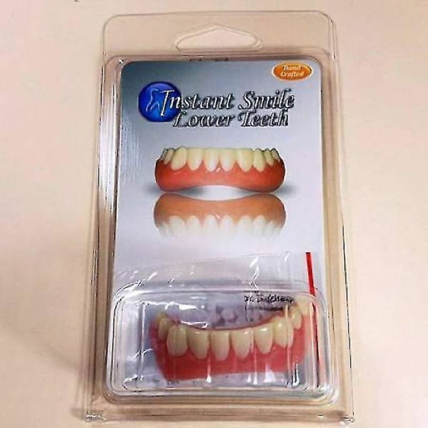 Instant Smile Teeth Bottom Faner Fake Cosmetic Dr Bailey's Dental Makeover Ny