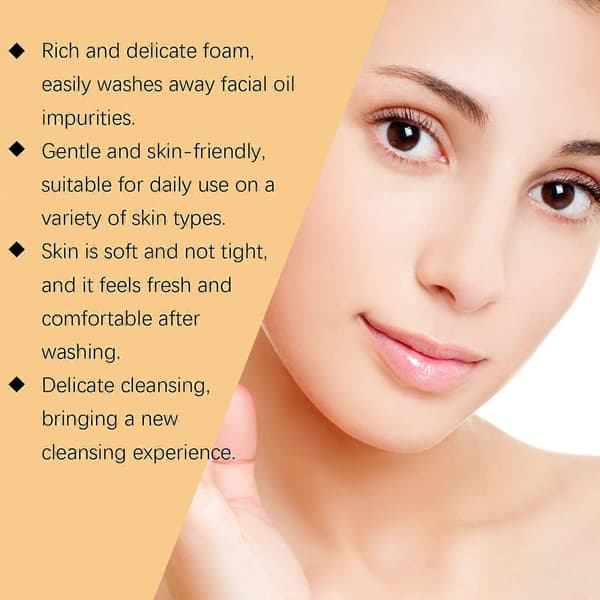 Centella ansiktsrens, Centella Poremizing Deep Cleansing Foam, sensitiv ansiktsrens for sensitiv og akneutsatt hud 1PC
