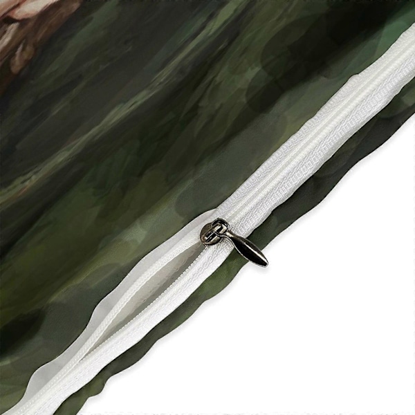 v1313 Attack On Titan Peittosetti Paksuuntuva Pehmeä 3 Osainen Vuodevaatesetti Kaikki Vuodenajat Peittopussi 2 Tyynyliinalla Aikuisille Naisille Tytöille Teineille Koti Huone Sisustus 200x200cm 78x78in