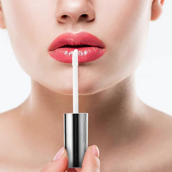 Lipgloss Underflask Lipglossflaske til Opbevaring 10 Stk Sølv