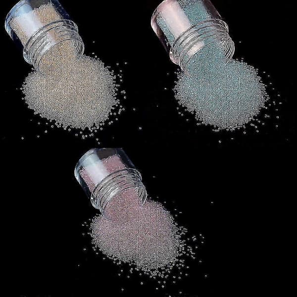 Mikro nagelkaviar kristaller - Pixie Dust dekorationer för DIY manikyrer