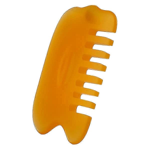 Naturlig træskrabekam til fødder og kropsmassage - Holdbart og ergonomisk design