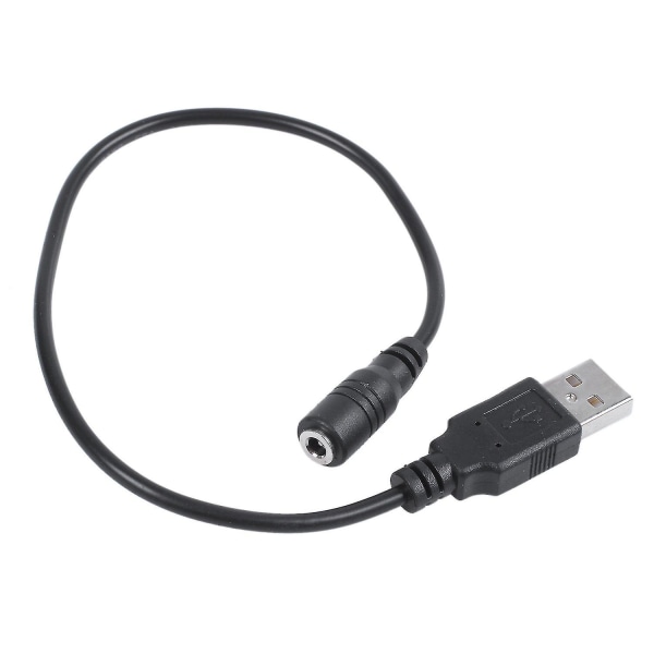 DC 3.5 X 1.35mm naar USB 2.0 A mannelijke connector voedingskabel