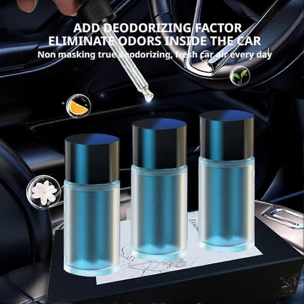 Bil aromaterapi maskin speciell eterisk olja påfyllningsvätska H7P6 Blue Cologne