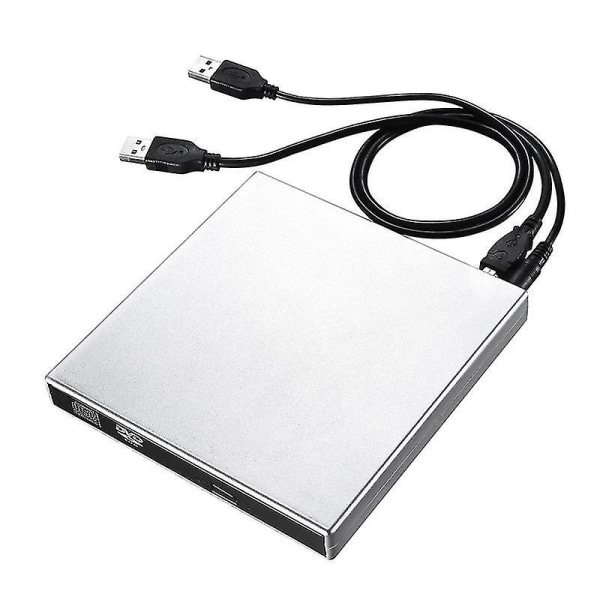 Extern cd/dvd-enhet, USB slim portabel inspelare för bärbara datorer