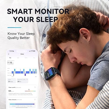 Smartwatch til mænd, med indbygget Alexa