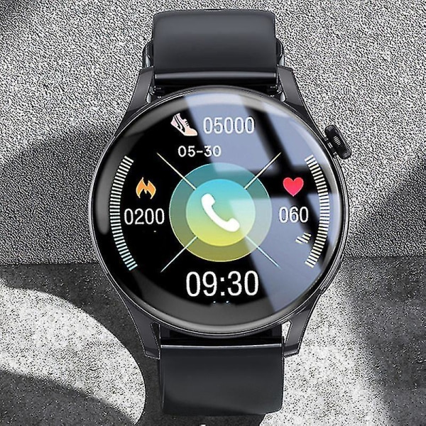 För Huawei Smart Watch Herr Vattentät Sport Fitness Tracker Multifunktion Bluetooth Ring Smartwatch Man För Android Ios