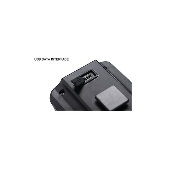 Cykelblinkersljus Automatisk körriktningsvisare Bakljus USB Laddning Mountainbike Säkert avstånd Varning Bakljus (svart)