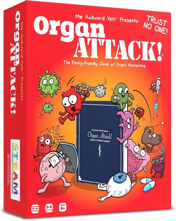 Organ ATTACK! kortspillet