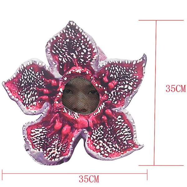 Demogorgon-dräkt Stranger Monster Halloween Cosplay-outfit för barn Pink 7-8 Years