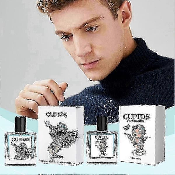 Cupids Hypnosis Cologne för män, 50ML Cupids Feromonparfym för män, Långvarig Cupids Doft Cologne Herrparfym
