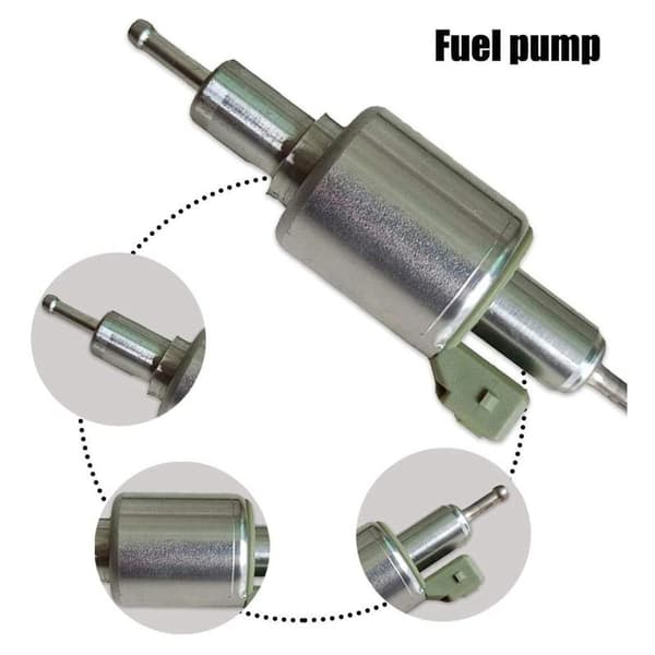 12V Bränslepump Diesel Extra värmepump Diesel Inline elektrisk bränslepump