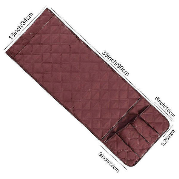 Sofa side armrest sundries storage bag Bedside storage bag