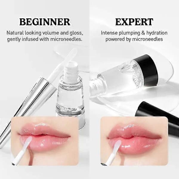 Reedle Shot Lip Plumper, fugter og giver fylde til læberne, udglatter læberyner, læbeforstørrende, højglans, læbeforstærker, hyaluronsyre BEGINNER