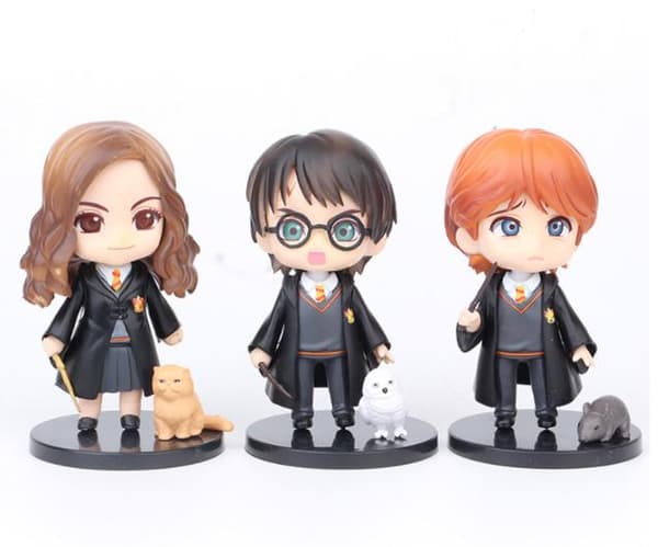 6-pak Harry Potter-figurer 10 cm