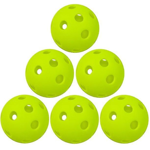 12 Stk Plast Golf Træningsbolde Til Swing Øv Grøn Xinda