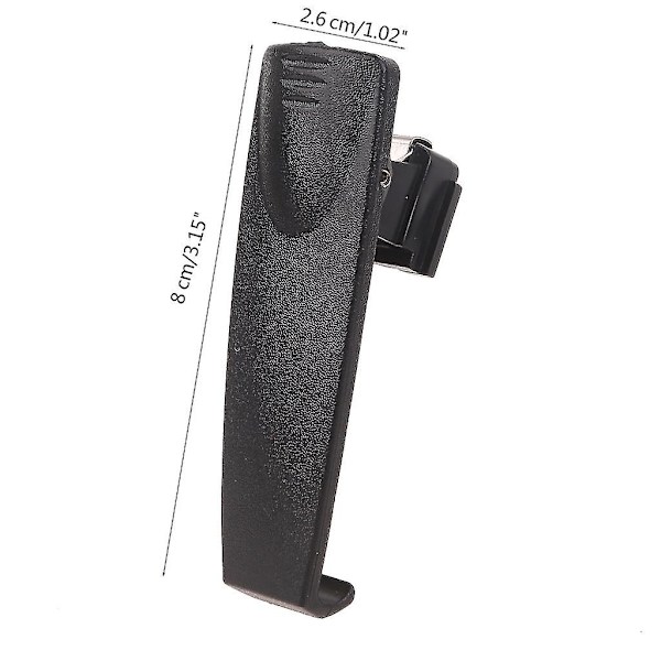 Bältesklämma för Sepura Stp8000 Stp8038 Stp8035 Stp8040 Stp9000 Walkie Talkie Radio i plast [xh]