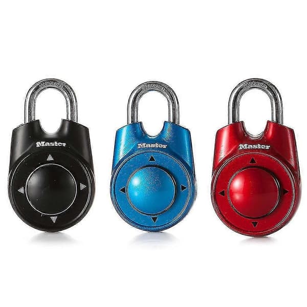 Master Lock Riktlås Gymlås Black